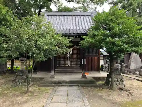 箱田神社の本殿