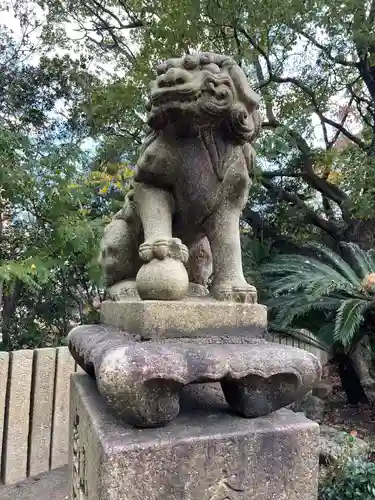 豊山八幡神社の狛犬