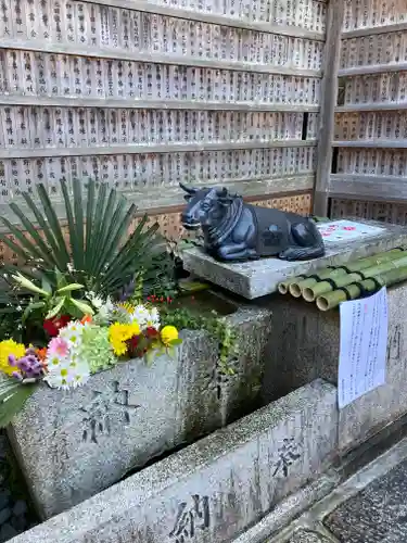 菅原院天満宮神社の手水舎