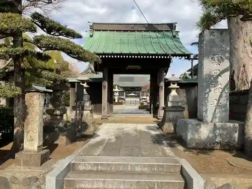 雲昌寺の山門・神門