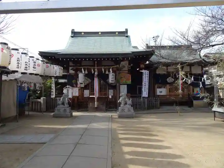 生野八坂神社の本殿・本堂
