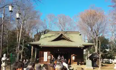 上町氷川神社の本殿・本堂