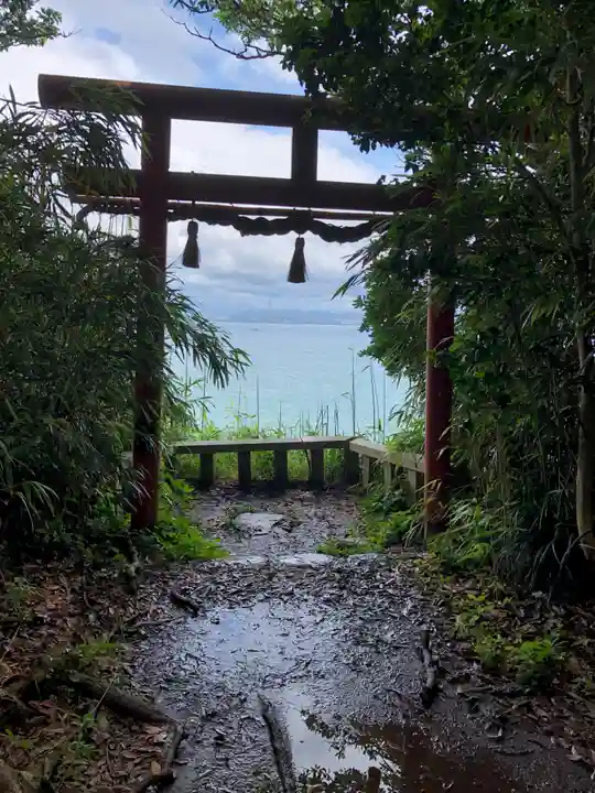 大湊神社(雄島)の鳥居