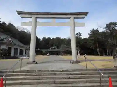 群馬県護国神社の鳥居