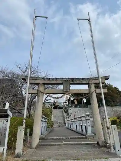 浅江神社の鳥居