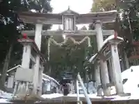 河牟奈備神社の鳥居