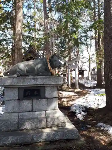 岩見澤神社の狛犬