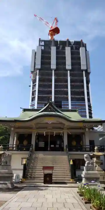難波神社の本殿・本堂