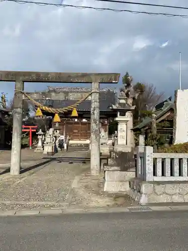 天竹神社の鳥居