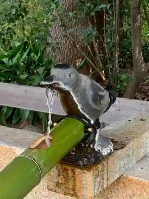 弓弦羽神社の手水舎