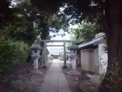 神明社の鳥居