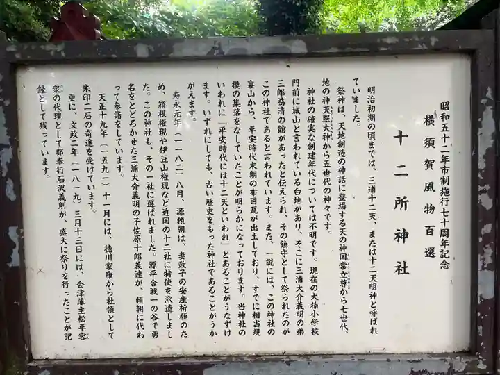 十二所神社(神奈川県)