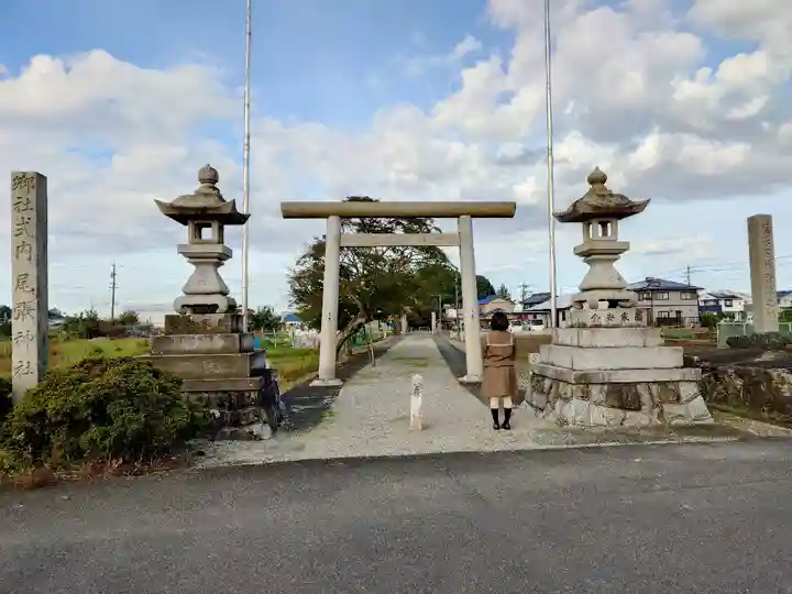 尾張神社(小針)の鳥居