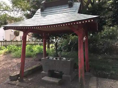 胸形神社の手水舎