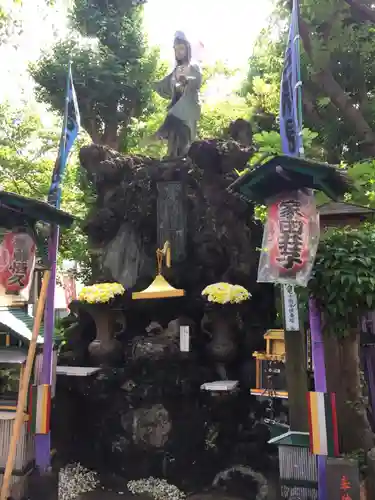 吉原弁財天本宮（吉原神社奥宮）の仏像