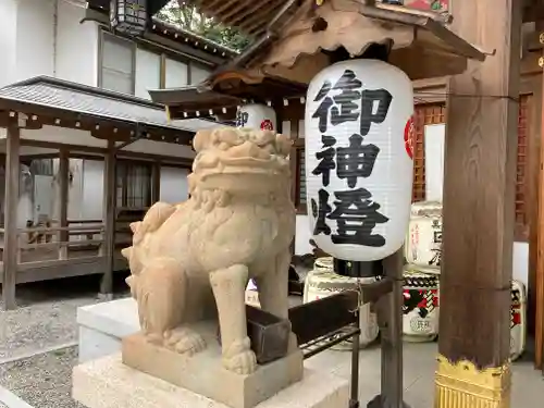 伊和志津神社の狛犬