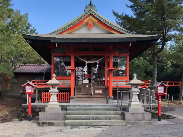月讀神社の本殿・本堂
