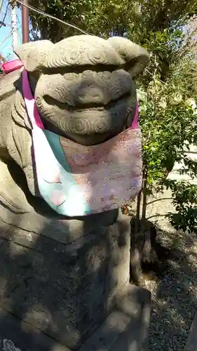 菊田神社の狛犬