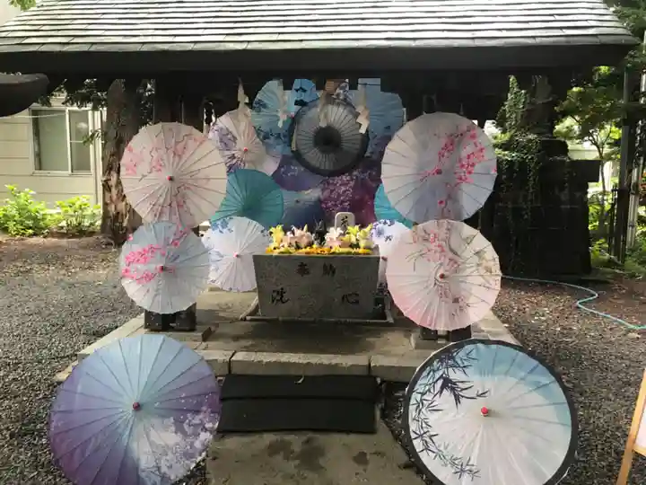 札幌諏訪神社の手水舎