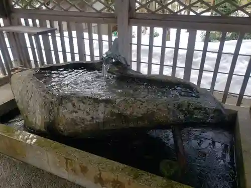 八幡神社の手水舎