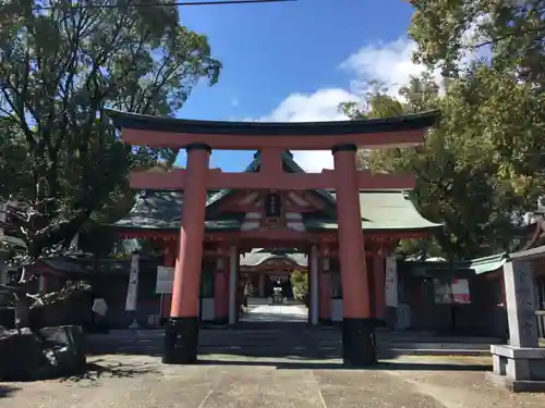 宮崎八幡宮の鳥居