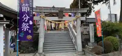 武蔵第六天神社の鳥居