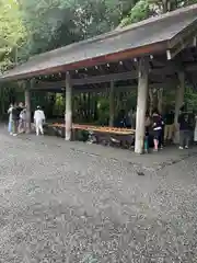 伊勢神宮内宮（皇大神宮）の手水