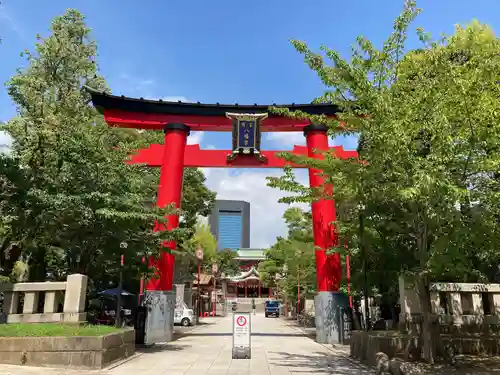 富岡八幡宮の鳥居