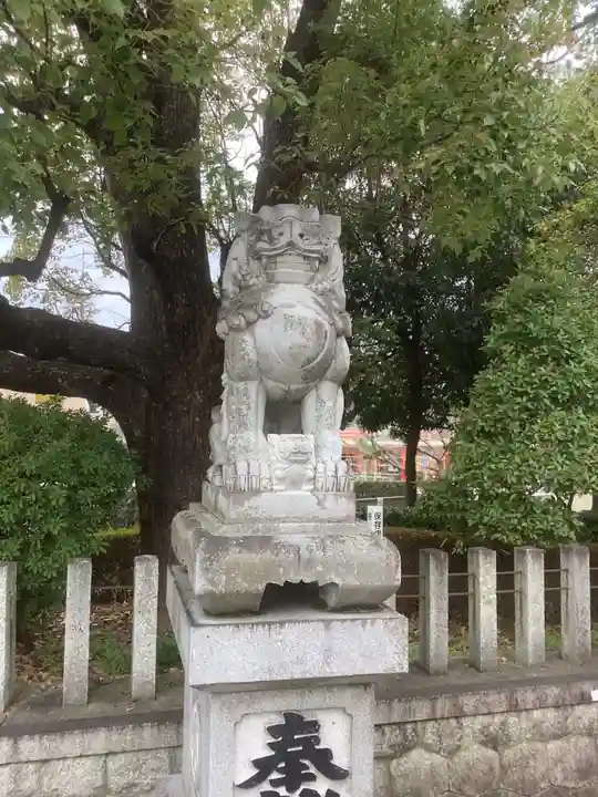 島田神社の狛犬