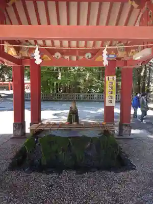 霧島神宮の手水舎