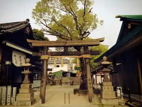 八劔神社の鳥居