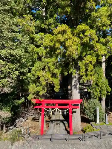 須山浅間神社の鳥居