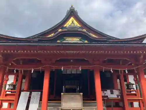 美濃國一宮　南宮大社の本殿・本堂