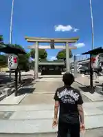 山田天満宮の鳥居