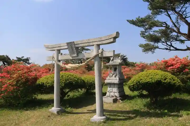 高柴山神社の鳥居