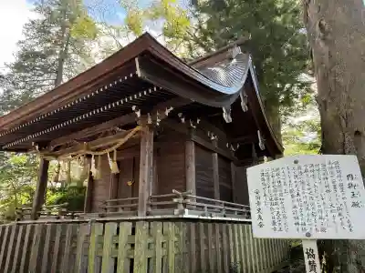 諏訪大社上社前宮(長野県)