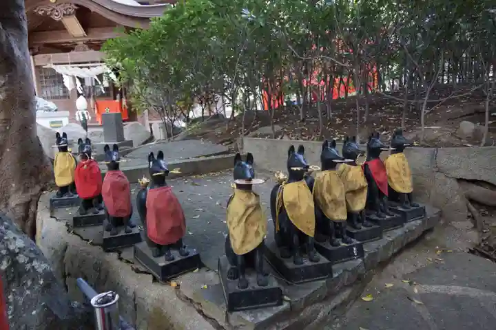 田村神社の狛犬