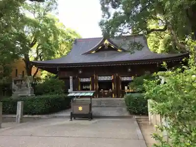 若宮八幡社の本殿・本堂