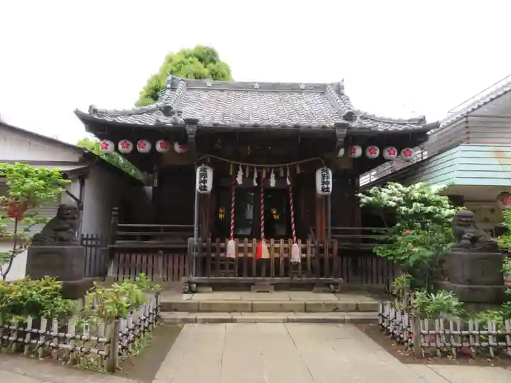 新井天神北野神社の本殿・本堂
