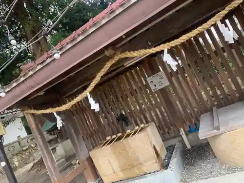 仁壁神社の手水舎
