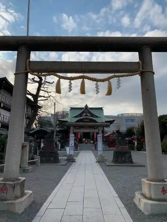 羽田神社の鳥居