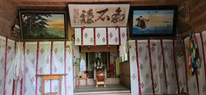 釣石神社の本殿