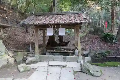 星田妙見宮の手水舎