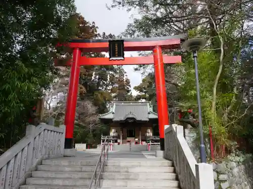 白笹稲荷神社の鳥居