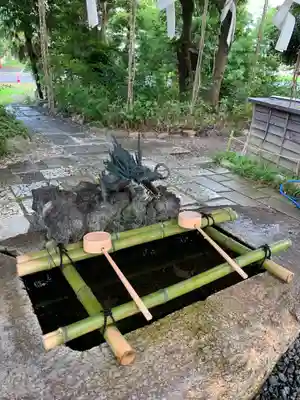 菊田神社の手水舎