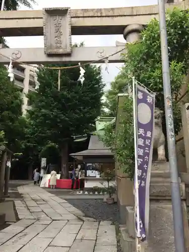 小野照崎神社の鳥居