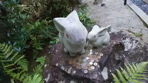 岡崎神社の狛犬