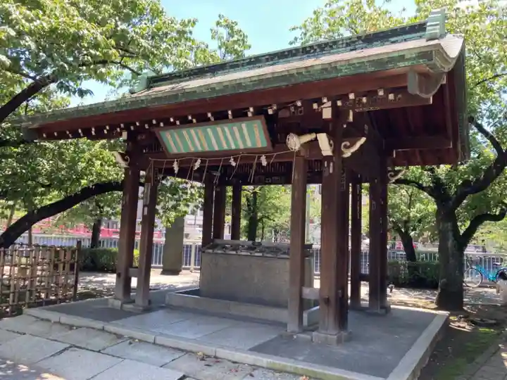 荏原神社の手水舎