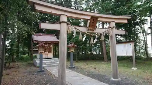 黒石神社の鳥居