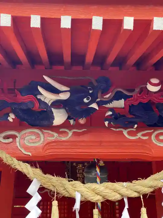 萩尾稲荷神社の本殿・本堂